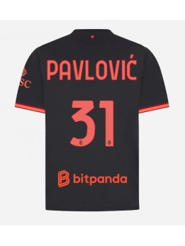 AC Milan Strahinja Pavlovic #31 Ausweichtrikot 2026-27 Kurzarm